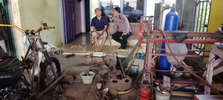 Knalpot Brong Dibrantas Total, Kapolsek Tayu Turun ke Pemilik Bengkel dan Toko Onderdil