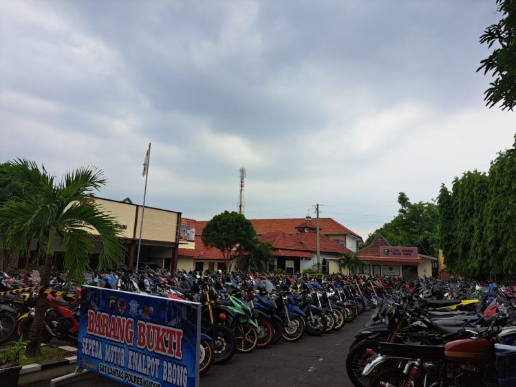 Hasil Penindakan Knalpot Brong, Polisi sebut 546