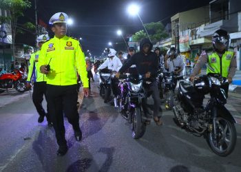 Gencarkan Penindakan Knalpot Brong, Polisi Sita 140 Sepeda Motor