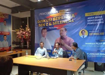 Libatkan Milenial dan Gen Z, Ketum Pilar 08 Diskusi Wawasan Politik