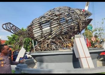 Besok Diresmikan, Kompol Asfauri : Ribuan Knalpot Brong Disulap Ikan Bandeng