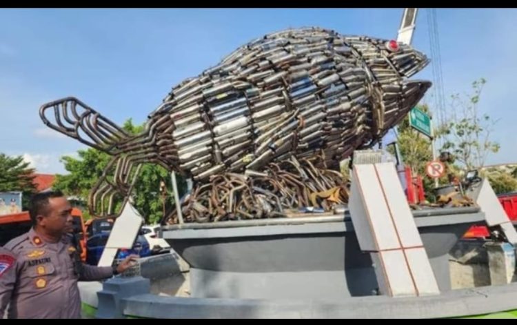 Besok Diresmikan, Kompol Asfauri : Ribuan Knalpot Brong Disulap Ikan Bandeng