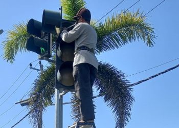 Pemeliharaan Perlengkapan Jalan, Dishub Pati Wujudkan Keselamatan