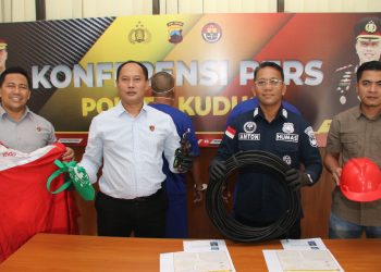 Pencuri Kabel Listrik Dibekuk Polisi