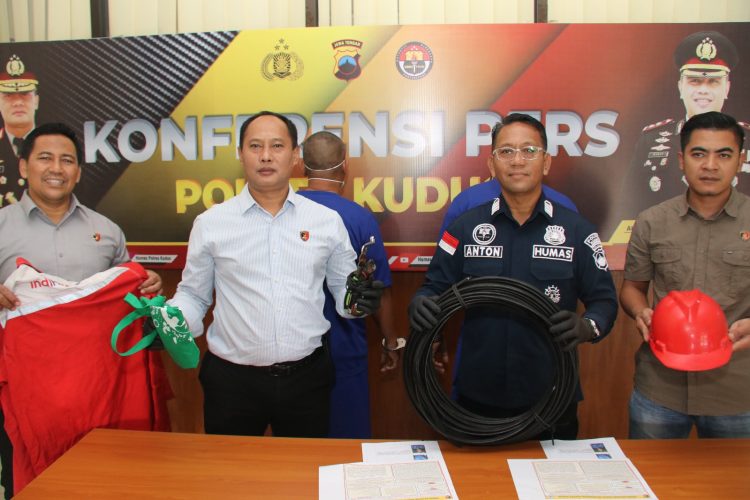 Pencuri Kabel Listrik Dibekuk Polisi