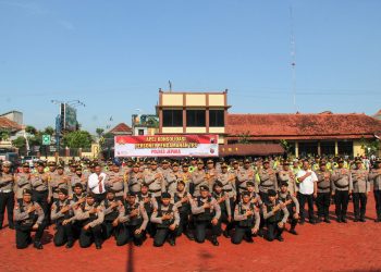 Apresiasi ke Personil, Kapolres Jepara sebut Pengamanan TPS Aman dan Kondusif