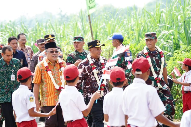 Kabupaten/kota se- Jateng, Pemprov Bantu 24,9 Miliar TMMD Reguler ke 119