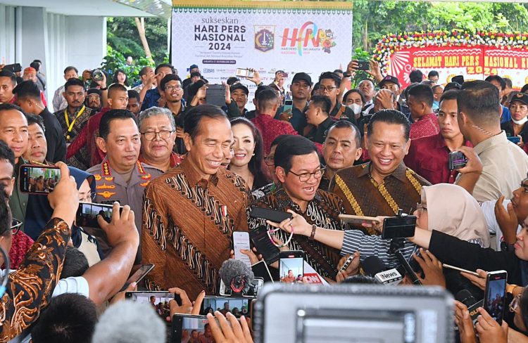 Momen Hari Pers Nasional, Presiden RI : Hak Cipta Penerbit atau Publisher Right Ditandatangani