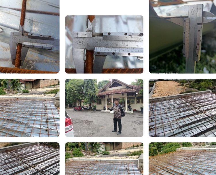 Cek Kualitas Pembangunan, Masyarakat dan Ketua BPD Karaban Minta APH dan Istansi Terkait Harus Turun