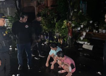 Sejumlah Remaja Perang Air, Polisi Turun