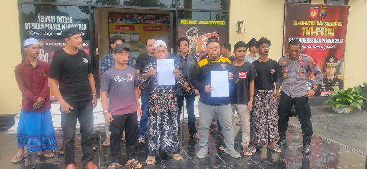 Mediasi Damai, Kapolsek Margoyoso : Kelompok Perguruan Pencak Silat