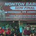 Semi Final Indonesia vs Uzbekistan !!! Kapolresta Pati Gelar Nobar