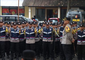 Cek Bhabinkamtibmas, Kapolresta Pati : Wujudkan Wilayah Aman dan Damai