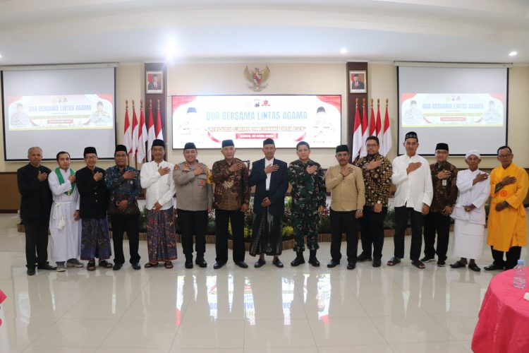 Doa Lintas Agama, Kapolres Kudus : Pilkada dan Pilgub 2024