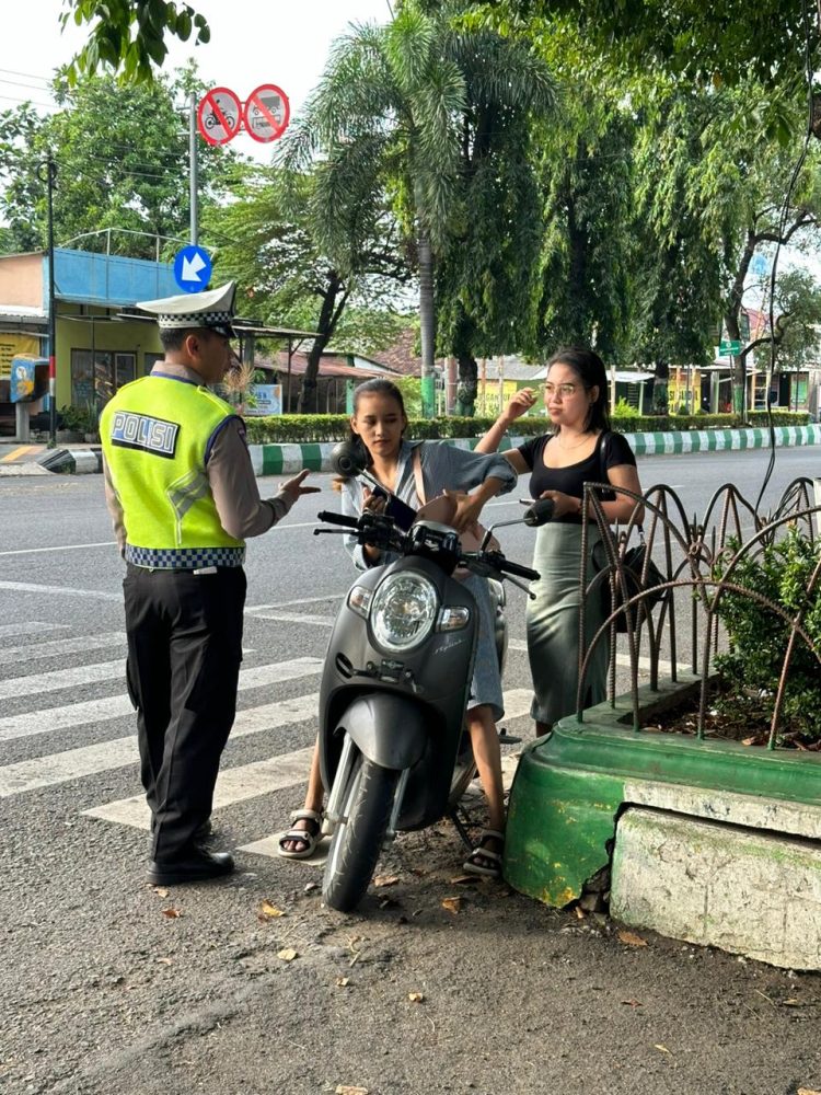 Razia Knalpot Brong, Satlantas Polresta Pati Tilang 39 Pelanggar