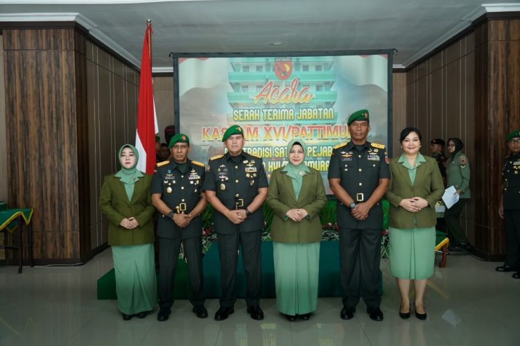 Panglima Kodam XVI/Pattimura Gelar Sertijab Danrem 151/Binaiya