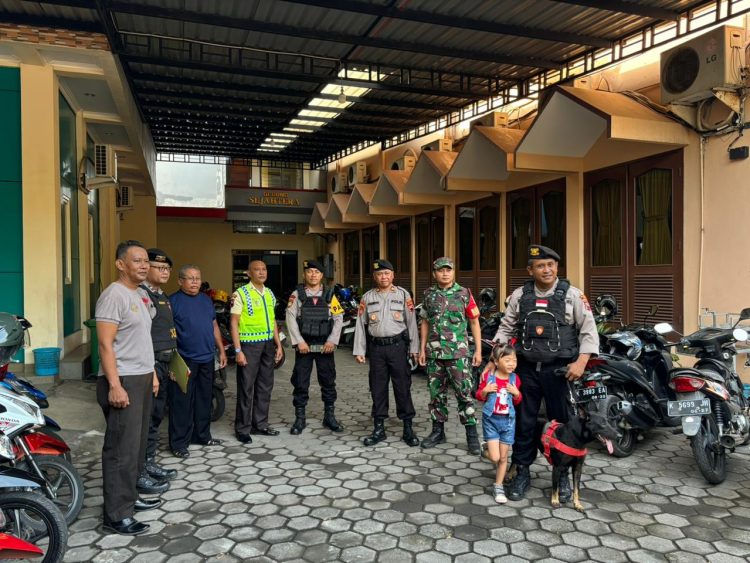 350 Personel Turun, Kabagops Polresta Pati Sebut Pengamanan dan Pengawasan 5 Gereja Besar