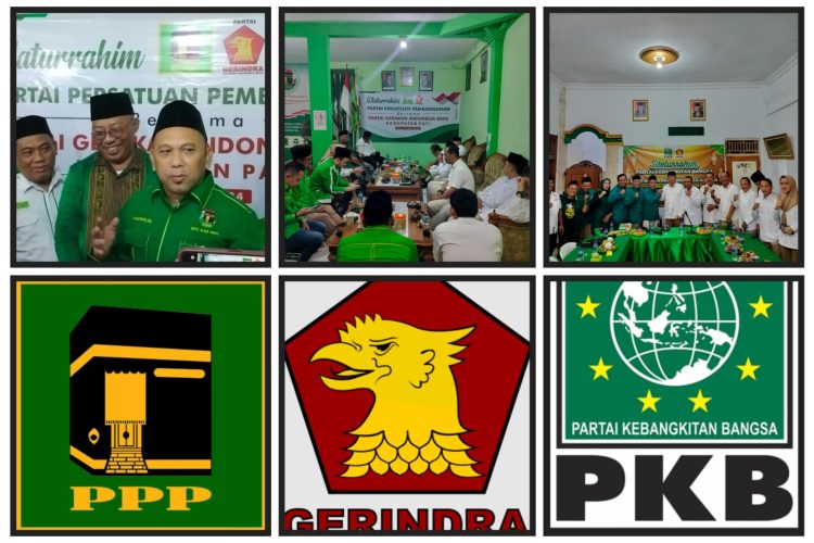 Koalisi Besar di Pilkada Pati, Partai Gerindra Gandeng PPP dan PKB “NU -nya Cetho dan Nasionalis Religius”