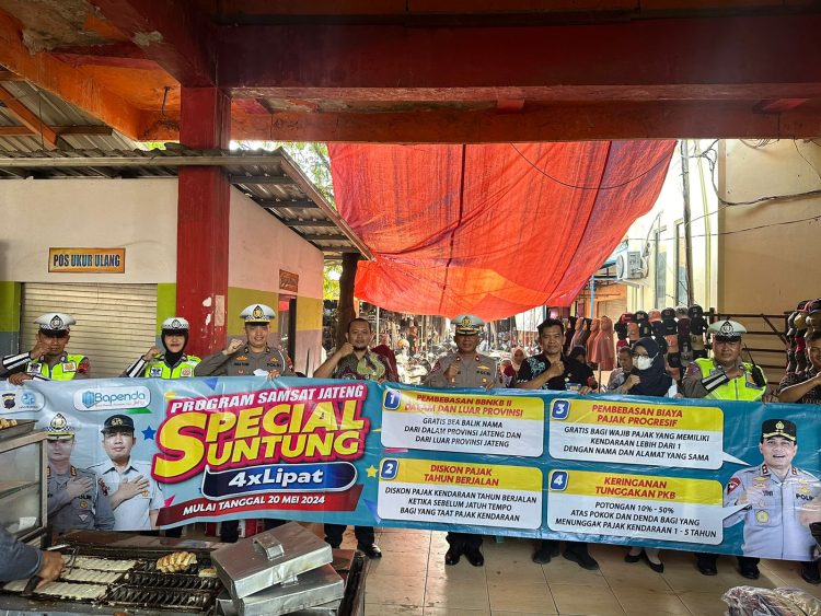 Sosialisasi Crash Progam Diskon Pajak Kendaraan di Wilayah Jateng