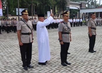 Sertijab Kasat Resnarkoba dan Kapolsek Winong