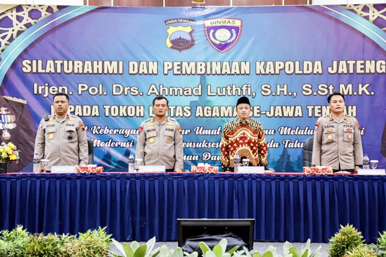 Irjen Pol Ahmad Luthfi Libatkan FKUB Jadi Cooling System