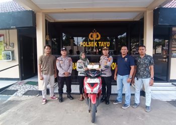 Warga Kehilangan Motor, Polisi Berhasil Temukan