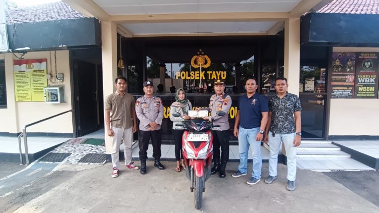 Warga Kehilangan Motor, Polisi Berhasil Temukan