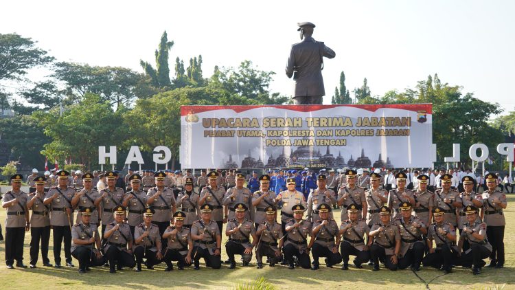 Amanah Menjadi Polri, Kini Kapolda Jateng Gelar Sertijab