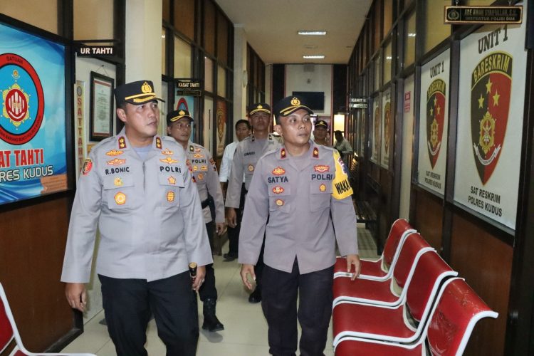 Ruangan Mako Polres Kudus di Sidak AKBP Ronni Bonic