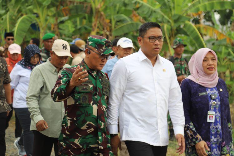 6 Pompa Air di Tinjau Wamentan RI