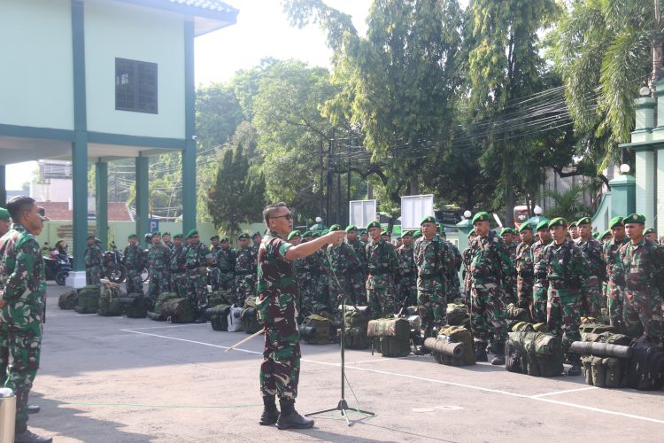 HUT ke 79 TNI, Dandim Pati Berangkatkan 200 Prajurit ke Jakarta