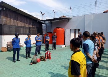 Simulasi Kebakaran di Lapas Pati, Kini Harus Tingkatkan Kesiapsiagaan