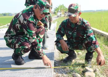 Hasil Cek TMMD, Dandim Pati Apresiasi