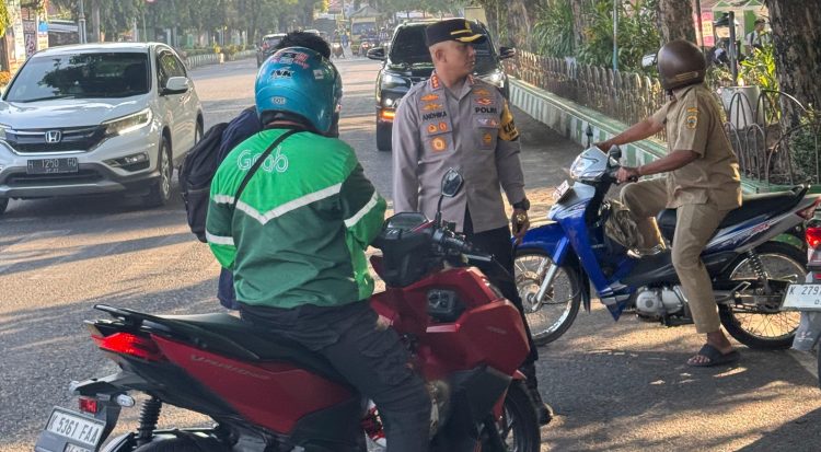 Personil di Cek Kapolresta Pati, Yanmas Lancar dan Aman