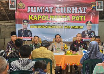 Jumat Curhat, Polresta Pati Ajak Masyarakat Ciptakan Situasi Aman Menjelang Pilkada