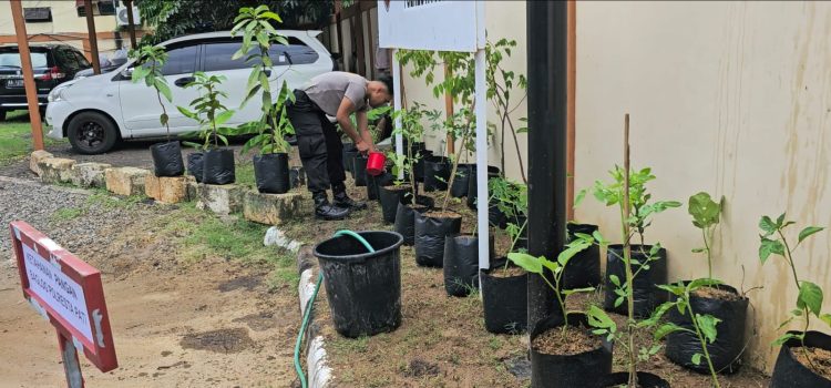 Polresta Pati Gelar Aksi Tanam Pohon