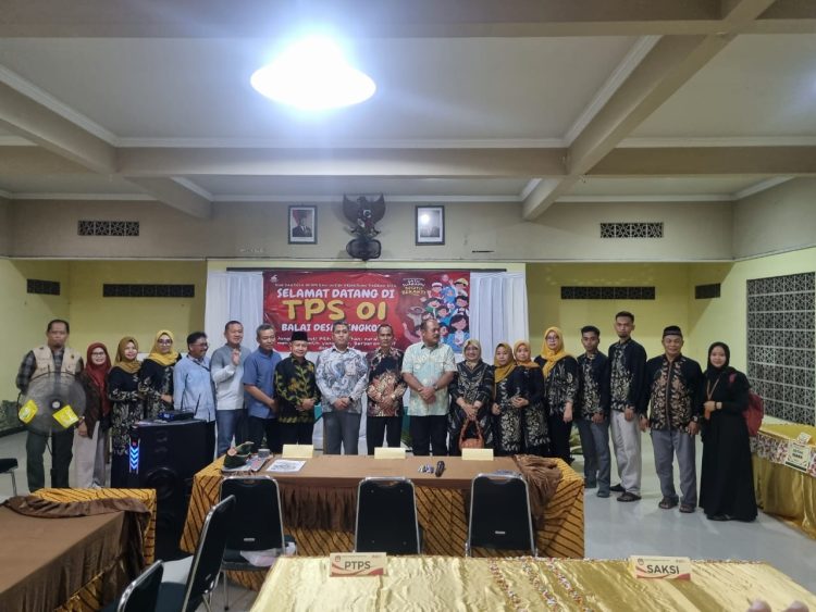 Pilkada Serentak 2024, Tiga Pilar Kabupaten Intensifkan Monitoring TPS Desa Lengkong
