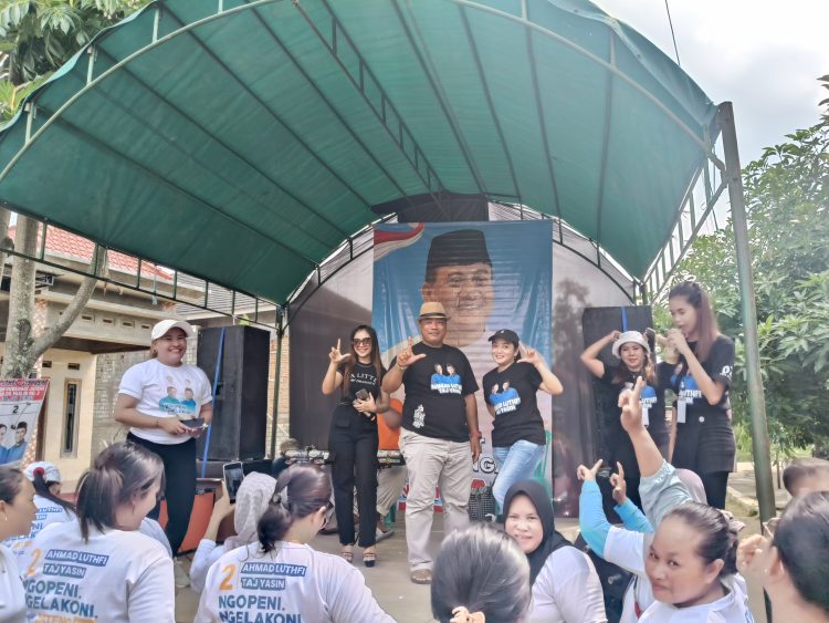 Dukungan ke Luthfi – Taj Yasin Menggema di Desa Godo