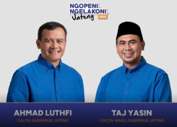 Ahmad Luthfi – Taj Yasin Menang Pilgub Jateng 2024, Gerindra Jateng Klaim Unggul Real Count