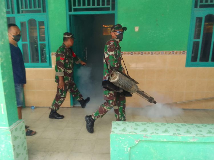 Upaya Bersama Warga dan TNI Tangkal Demam Berdarah