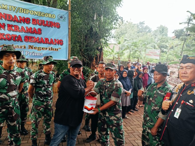 TNI Bersama Warga Rehabilitasi Sendang Bulung dan Groundbreaking Budidaya BSF