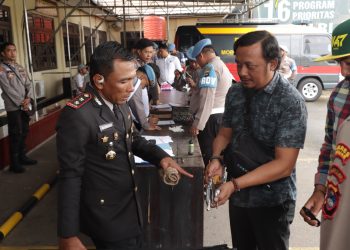 Polres Banjar Pastikan Tidak Ada Pelanggaran dalam Penggunaan Senjata Api
