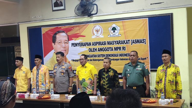 Firman Soebagyo Serap Aspirasi Warga Lengkong