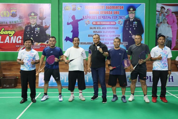 Langkah Nyata Pembinaan Atlet Muda, Kini Kapolres Rembang Hadir