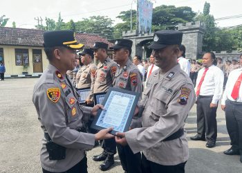 Polisi Terbaik, Kapolres Rembang Apresiasi Aiptu Suwarjo