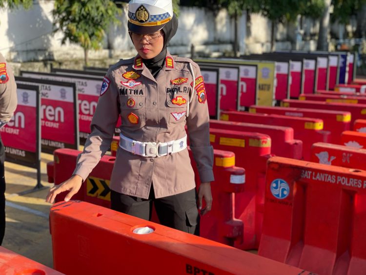 Operasi Ketupat Candi 2025, Kasat Lantas Pastikan Kesiapan Personel