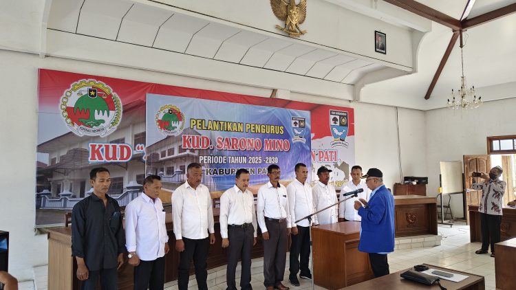 H. Utomo Pimpin KUD Sarono Mino, Siap Tingkatkan Kesejahteraan Anggota