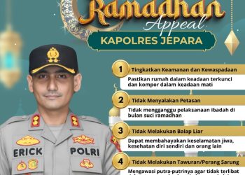 Hindari Balap Liar dan Petasan, Kapolres Jepara Keluarkan Imbauan
