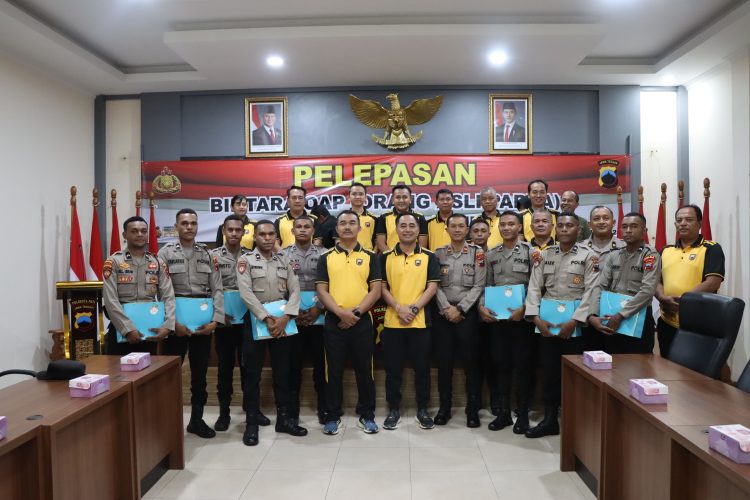 Ramah Tamah Penuh Makna, Bintara OAP Berpamitan