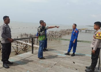 Gagal Panen Nila Salin, Kades Tunggulsari : Tambak Tergenang dan Jalan Lumpuh